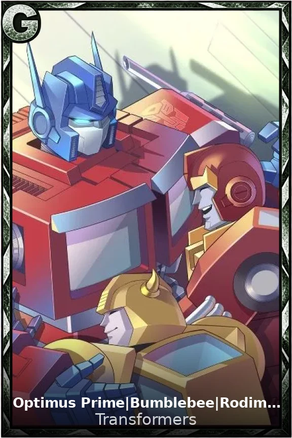 Optimus Prime|Bumblebee|Rodimus Prime