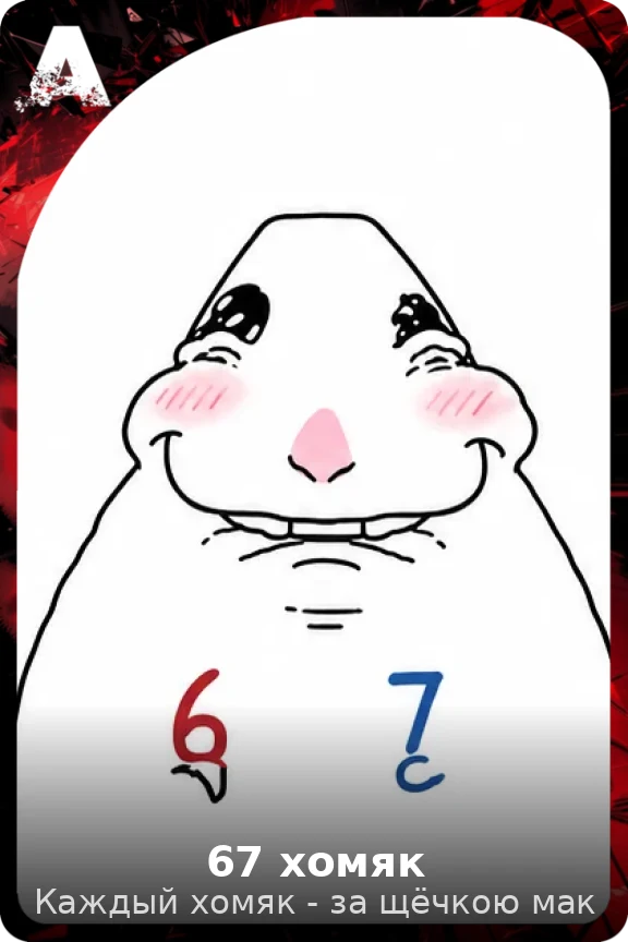 67 хомяк